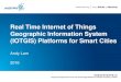 Real Time Internet of Things Geographic Information · PDF file · 2017-03-24ASTRI Proprietary Real Time Internet of Things Geographic Information System (IOTGIS) Platforms for Smart