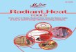 From start to finish, Radiant Heat Tools by Malco make it ... · PDF fileit easy to install energy-efficient heating solutions. ... A lightweight, one-piece polymer slide with staple