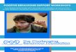 POSITIVE BEHAVIOUR SUPPORT · PDF fileThis Positive Behaviour Support Workshops Brochure was ... diagram overleaf. ... The Challenging Behaviour Foundation Individual planning and
