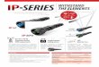 IP SERIES WITHSTAND THE ELEMENTS Connector Handoutv6.pdfTHE ELEMENTS Incorporating the ... 5-8mm OD cable with two 2.0mm to 3.0mm jacketed subunits ... · Wide range of operational