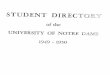 Notre Dame Directories - University of Notre Dame · PDF fileCour, C.S.C., Rev. Raymond F. (Pol. Sci.) 230 SS Morrissey Hall, Notre Dame, Ind. Cronin, Edward J. (English) 319 Ma 615