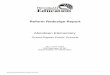 Reform Redesign Report Aberdeen Elementary - · PDF fileMany factors contribute to the overall narrative such as an identification of stakeholders, a description of stakeholder engagement,