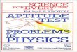 Science - allaboutmetallurgy.comallaboutmetallurgy.com/wp/wp-content/uploads/2016/12/Aptitude-Test... · Aptitude Test Problems in Physics Edited by S.S. Krotov CBs CBS PUBLISHERS