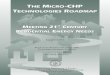 The Micro-CHP Technologies Roadmapenergy.gov/sites/prod/files/2013/11/f4/micro_chp_roadmap.pdf · Based on the Results of the Micro-CHP Technologies Roadmap Workshop June 11-12, 2003