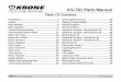 KS-761 Parts Manual - Triple H Equipmenttriplehequipment.com/pdf/kronepartspdf/KS-761.pdf · Universal Joint.....66 Wide Angle Universal Joint.....68 Warning Decals ... 6 912.130.1