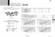Check Valve Series AK - Airline Hydraulics · PDF fileCheck Valve Series AK Large flow capacity ... Component Parts Replacement Parts No. No. ... AKH03 -U10/32 AKH03 -N01S AKH07 -U10/32