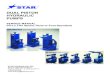 DUAL PISTON HYDRAULIC PUMPS - ppi- · PDF fileA clean work place and proper tools ... Leakage of oil around the pump piston may indicate worn or damaged piston packings. ... Conradson