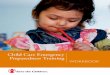 Child Care Emergency Preparedness Training · PDF fileWorksheet 1: Hazard/Threat ... » Corresponds with Worksheets and Best Practice Checklists from the Child Care Emergency Preparedness