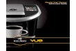 Keurig Vue Brewer Use & Care Guide - · PDF fileBrew what you love, the way you love it. The new Keurig® Vue ™ Brewer, with Custom Brew Technology , gives you total control to brew