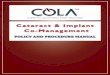 Cataract & Implant Co-Management - ProSites, Inc.c2-preview.prosites.com/111248/wy/docs/Cataract PP Manual.pdf · Cataract & Implant. Co-Management. ... can provide high quality care