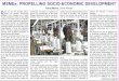 MSMEs: PROPELLING SOCIO-ECONOMIC …employmentnews.gov.in/VOL. 17 (ARTICLE) MSMEs... · Designs & Trade Marks requires 459 ... the MSME sector helps in the socio-economic development