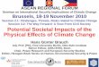 Potential Societal Impacts of the Physical Effects of ... · PDF filePhysical Effects of Climate Change ... Environment/Climate change ... Potential Societal Impacts of the Physical