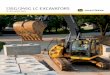 135G/245G LC EXCAVATORS - · PDF filein our excavators is simple, fuel efƟcient, ... button on the right-hand control ... engine and hydraulic oil-change intervals increase uptime