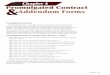 Chapter 4 Promulgated Contract Addendum Forms · PDF filePromulgated Contract Changes Since January 1, 2014. TREC Form No. 47-0, ... 1. Chapter 4. Promulgated Contract & ... Chapter