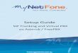 Setup Guide - MyNetFone - Your Voice & Internet Provider ... · PDF fileSetup Guide SIP Trunking and Virtual PBX on Asterisk / FreePBX . My Net Fone Australia Pty Ltd, ... 3. Virtual