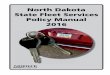 North Dakota State Fleet Services Policy Manual · PDF fileI hope this State Fleet Services Policy Manual will help you understand the policies and procedures of the North Dakota State