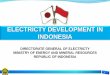 ELECTRICTY DEVELOPMENT IN INDONESIAenergy-indonesia.com/03dge/0120720 Electricity Development in...ELECTRICTY DEVELOPMENT IN INDONESIA . ... Utilization of coal are significantly increasing