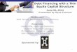 Debt Financing with a Thin Equity Capital Structure · PDF fileDebt Financing with a Thin Equity Capital Structure June 20, 2014 ... • David Ellis is Co-President and a co-founder