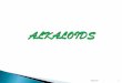 ALKALOIDS -   · PDF fileClassification of alkaloid ... *Pre-cursors to pyrrolidien, piperridine & tropane alkaloids