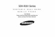 SCH-R351 Series - U.S. CellularSCH-R351 Series PORTABLE DUAL-BAND MOBILE PHONE ... owned by or which is otherwise the property of Samsung or its respective ... Insert the top end of