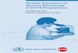 Quality Assurance of Sputum Microscopy in DOTS · PDF fileA3.1.1 Preparation of Control Slides 40 ... Tuberculosis control by Directly Observed Treatment, ... QUALITY ASSURANCE OF
