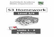 S3 Homework - Wikispaces N4 Homework... · 7 Auchinleck Academy Mathematics Homework 1.5b Data Analysis 1 These are the shoe sizes of eight pupils in year 7: 4, 6, 5, 3, 5, 2, 4,