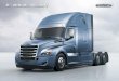 THE NEW CASCADIA new Freightliner Cascadia® represents a revolution in the trucking industry. With over one million hours of research and development and millions of miles of 