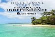 THREE SIMPLE STEPS TO FINANCIAL INDEPENDENCE · PDF fileThis guide may contain affiliate links to various products and/or services for ... Three Simple Steps to Financial Independence