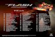BASE cards - Cryptozoic · PDF fileBASE cards. THE FLASH and all ... M08 Teddy Sears as Jay Garrick M09 Carlos Valdes as Cisco M10 Malese Jow as Linda Park # to 99 ... M28 Bart Allen
