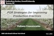 PGR Strategies for Improving Production Practices Strategies for Improving Production Practices 2006 Lake Ontario Winter Fruit School Poliana Francescatto Horticulture Section, Cornell