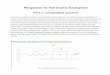 Response to Harmonic Excitation - Maplesoft to Harmonic Excitation Part 1 : Undamped Systems Harmonic excitation refers to a sinusoidal external force of a certain frequency applied