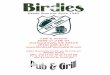 Better than par since 1985 - Birdies Pub and  · PDF fileBetter than par since 1985 75th & Antioch ... BIRDIE CHEESE BURGER * ... Hawaii has great golf,