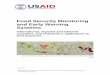 Food Security Monitoring and Early Warning Systemspdf.usaid.gov/pdf_docs/PA00J8PV.pdfFood Security Monitoring and Early Warning Systems . International, regional and national examples,