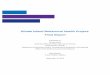 Rhode Island Behavioral Health Project: Final Report Rhode...Rhode Island Behavioral Health Project: Final Report Submitted to: Rhode Island Executive Office of Health and Human Services