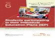 Students participatingin their Individual Education Plans ...teachersandteachersaides.tki.org.nz/content/download/684/3611/file... · in their Individual Education Plans (IEP) 
