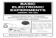 BASIC ELECTRONIC EXPERIMENTS - RobotShop ELECTRONIC EXPERIMENTS MODEL PK ... electronic components.Electricity is a flow of sub ... engineers draw pictures of their circuits they use