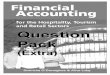 Financial Accounting for the Hospitality, · PDF fileFinancial Accounting for the Hospitality, Tourism and Retail Sectors Question Pack Each chapter of the text book contains review