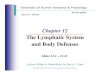 The Lymphatic System and Body Defenses · PDF fileElaine N. Marieb Chapter 12 The Lymphatic System ... Copyright © 2003 Pearson Education, Inc. publishing as Benjamin Cummings Slide