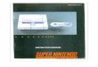 snes-manual - Home Page | Video Game · PDF filesuper nes components control deck back view of control deck adapter jack 3 switch switch jace multi out jack ac adapter power indicator