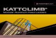 KATTCLIMB - Guardrail Systems | FIXFAST USA · PDF fileKATTCLIMB ® modular access ... All KATTCLIMB fixed ladders can be supplied to be compliant with ANSI A14.3-2008 regulations