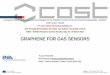 GRAPHENE FOR GAS SENSORS - · PDF file · 2014-07-12t = dielectric thickness; e = electron charge Fixing V g, ... most of the papers found in the literature, concerning the graphene-based