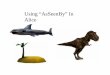 Using “AsSeenBy” In Alice - Computer Science - Duke … “AsSeenBy” In Alice Step 1: Understanding AsSeenBy Download the Alice world that goes along with this tutorial. Also