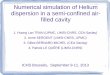 Numerical simulation of Helium dispersion in a semi ... · PDF file1 Numerical simulation of Helium dispersion in a semi-confined air-filled cavity 1. Huong Lan TRAN (UPMC, LIMSI-CNRS,