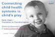 child’s play - Govconnectgovconnect.org.uk/images/events/07-02-2017-early-years/11-30-Kenny... Connecting child health systems is child’s play Tuesday 7th February 2017 Early Years
