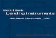World Bank Lending Instrumentssiteresources.worldbank.org/INTBULGARIA/Resources/Lending_Instr... · 3 Preparation includes a feasibility study and ... The Bank has two basic types