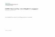 HPE Security ArcSight Loggercommunity.softwaregrp.com/.../Logger_Install_Guide_6.41.pdfChapter 1: Overview ArcSight Logger is a log management solution that is optimized for extremely