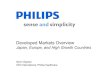 Developed Markets Overview - Philips  Mediquip® Turnkey solutions