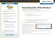 AccellosOne Warehouse Management System ... - · PDF fileAccellosOne Warehouse ... where AccellosOne helps your team gain efficiency and ... Tailored quality inspections can be designed