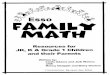 Esso Family Math Resources - Math4Teacherslesage.blogs.uoit.ca/wp-uploads/2010/08/Family-Math-Activities... · The Coding Used Throuqhout the Outline The Esso Family Math Project