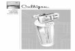 Culligan Gold Series Automatic Water Filter Owners Guide · PDF fileAnd Welcome To Your New World Of Better Living With Culligan Water. The Culligan Gold Series™ Cullar® filter